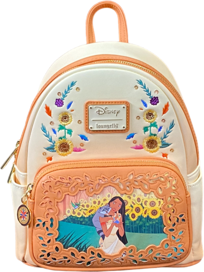 Pop Weasel Image of Disney Princess - Pocahontas Window M-Backpack RS - Loungefly - Bags, Wallets & Purses - Image - Pop Weasel