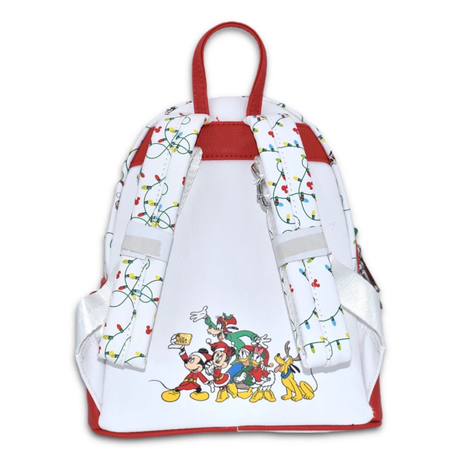 Pop Weasel - Image 4 of Disney - Mickey Holiday Wreath US Exclusive Mini Backpack [RS] - Loungefly - Bags, Wallets & Purses - Image - Pop Weasel