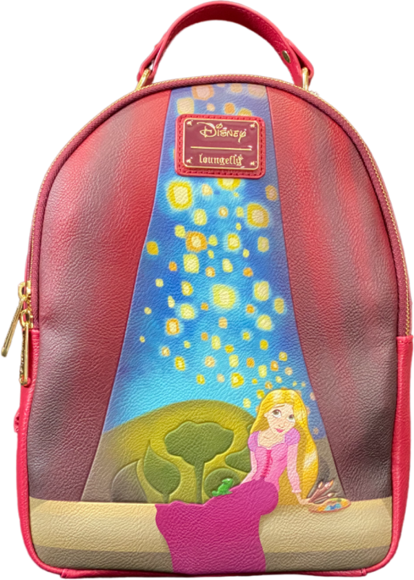Pop Weasel Image of Tangled - Art Mini Backpack RS - Loungefly