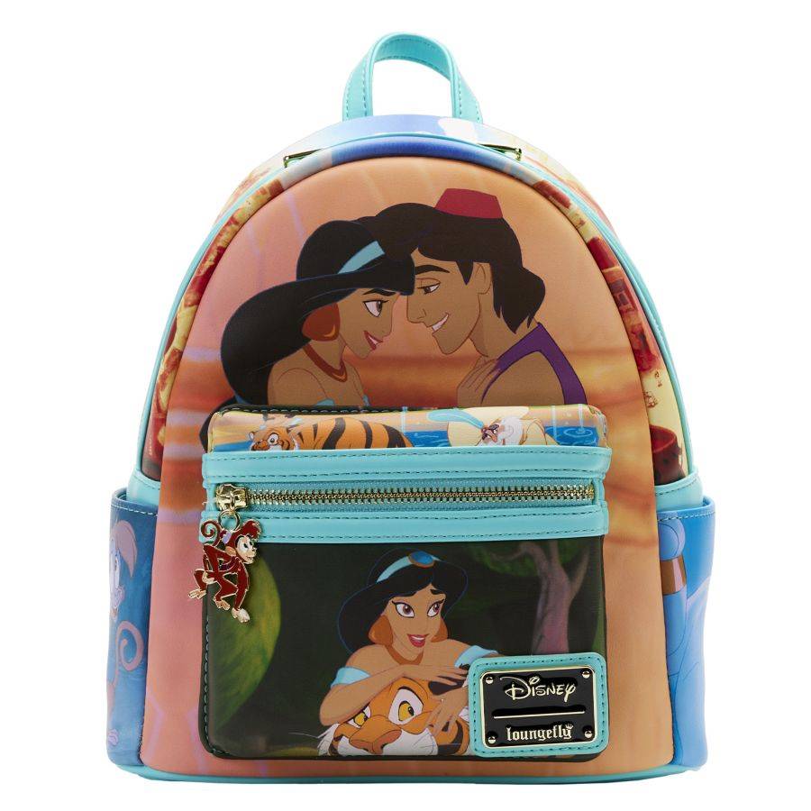 Pop Weasel Image of Aladdin (1992) - Jasmine Princess Scenes Mini Backpack - Loungefly - Bags, Wallets & Purses - Image - Pop Weasel