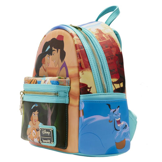 Pop Weasel - Image 2 of Aladdin (1992) - Jasmine Princess Scenes Mini Backpack - Loungefly