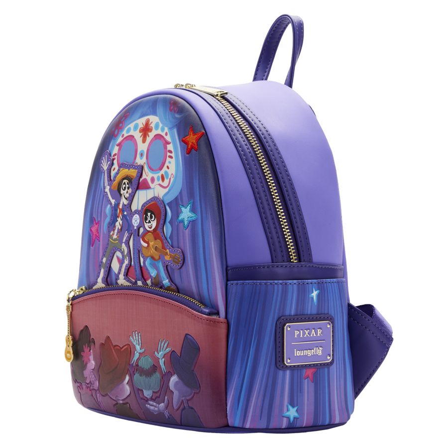 Pop Weasel - Image 2 of Coco - Miguel & Hector Preformance Mini Backpack - Loungefly