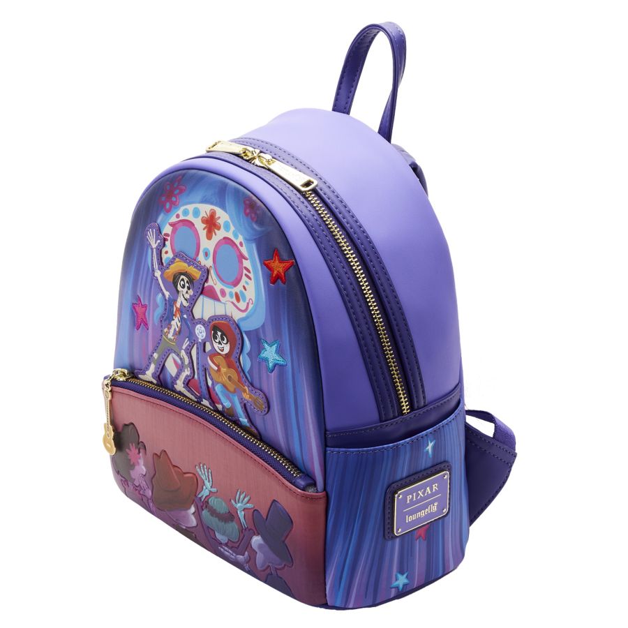 Pop Weasel - Image 3 of Coco - Miguel & Hector Preformance Mini Backpack - Loungefly