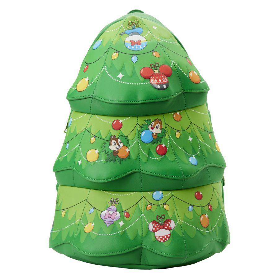 Pop Weasel Image of Disney - Chip & Dale Christmas Tree Ornamental Backpack - Loungefly - Bags, Wallets & Purses - Image - Pop Weasel