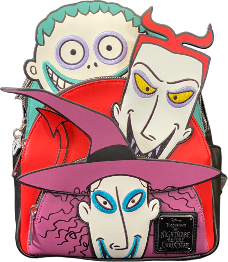 Pop Weasel Image of Nightmare Before Christmas - Lock Shock Barrel Costume Mini Backpack RS - Loungefly - Bags, Wallets & Purses - Image - Pop Weasel