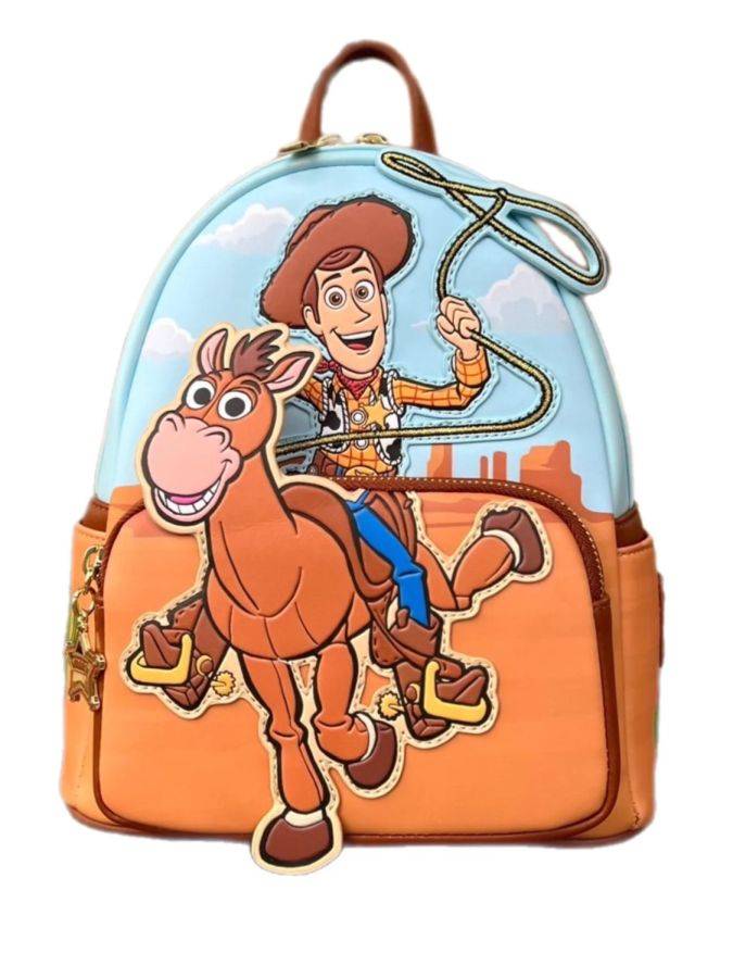 Toy Story - Woody & Bullseye US Exclusive Mini Backpack [RS] - Loungefly - Bags, Wallets & Purses - Image - Pop Weasel