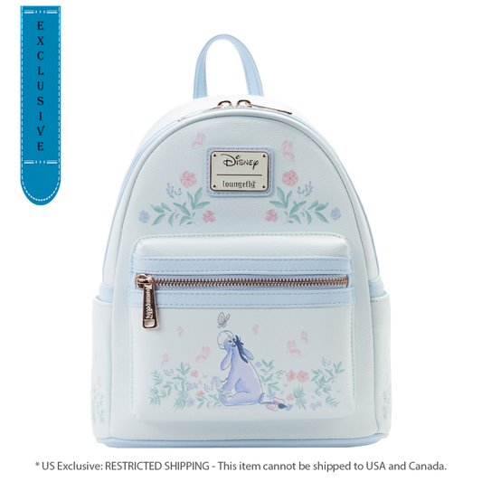 Pop Weasel Image of Winnie The Pooh - Eeyore Floral US Exclusive Mini Backpack [RS] - Loungefly