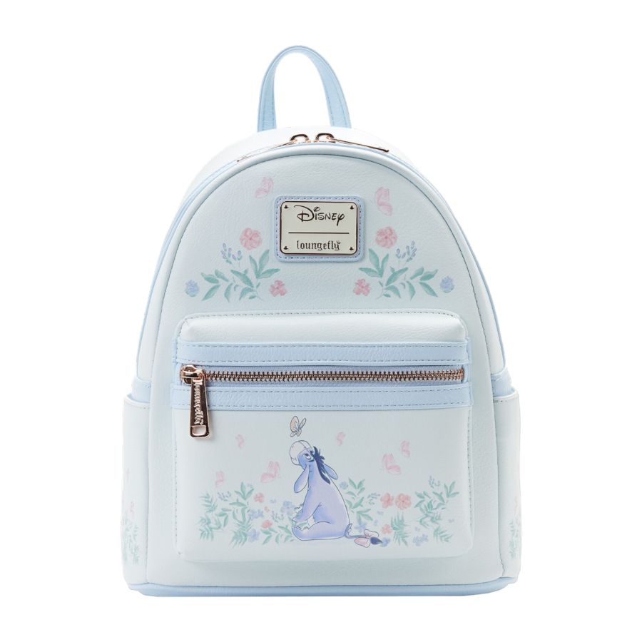 Pop Weasel - Image 2 of Winnie The Pooh - Eeyore Floral US Exclusive Mini Backpack [RS] - Loungefly - Bags, Wallets & Purses - Image - Pop Weasel