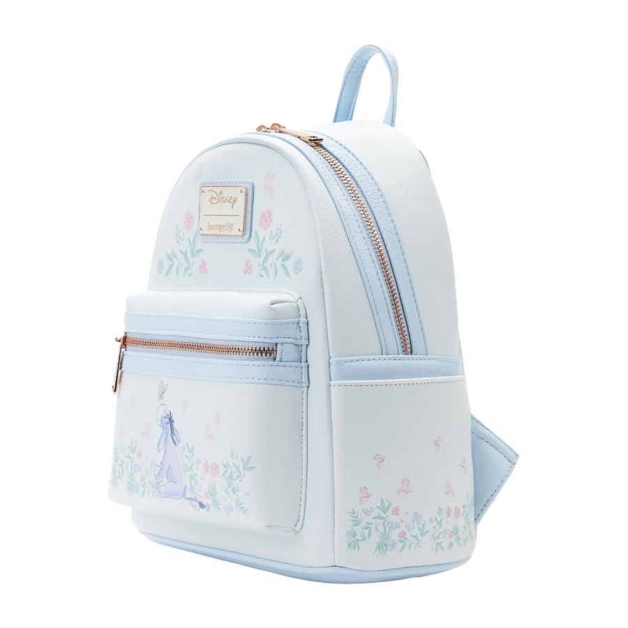 Pop Weasel - Image 3 of Winnie The Pooh - Eeyore Floral US Exclusive Mini Backpack [RS] - Loungefly - Bags, Wallets & Purses - Image - Pop Weasel