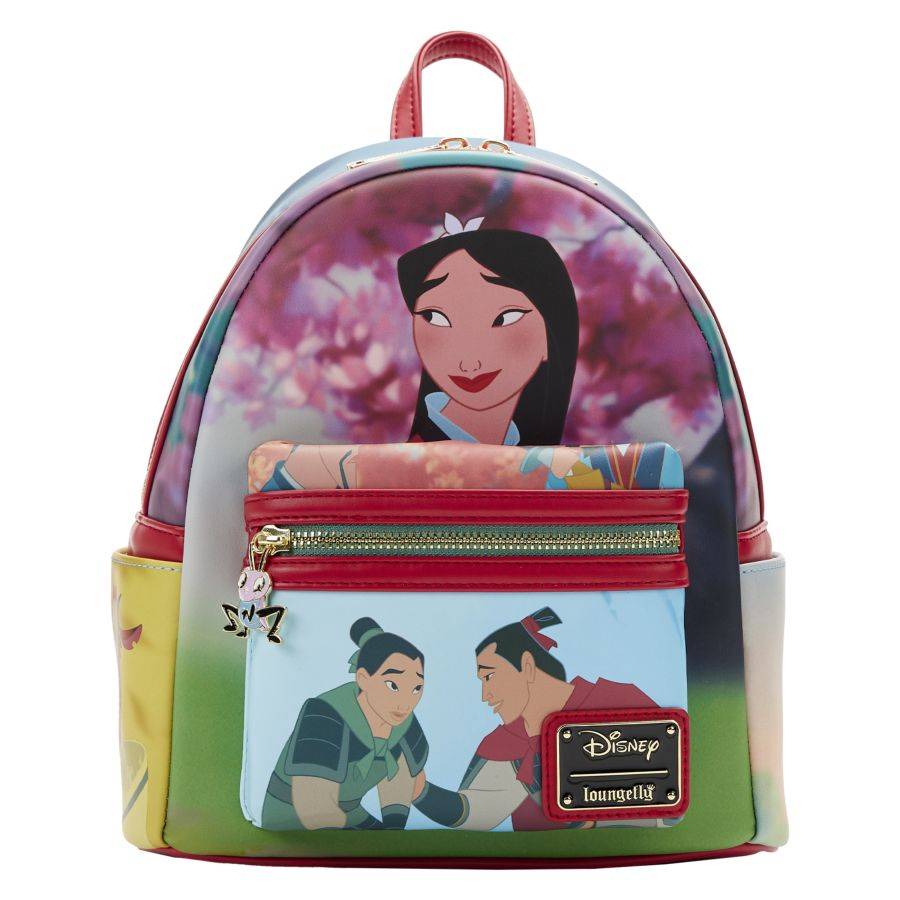 Pop Weasel Image of Mulan (1998) - Princess Scene Mini Backpack - Loungefly - Bags, Wallets & Purses - Image - Pop Weasel