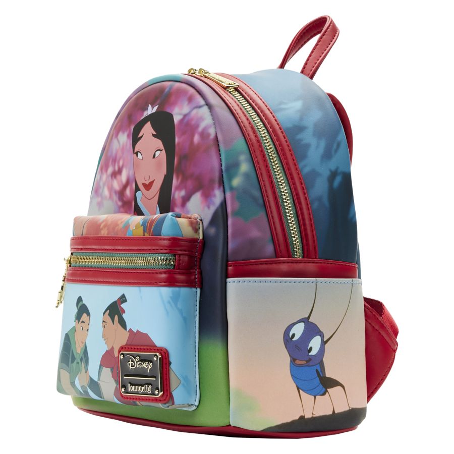 Pop Weasel - Image 2 of Mulan (1998) - Princess Scene Mini Backpack - Loungefly - Bags, Wallets & Purses - Image - Pop Weasel