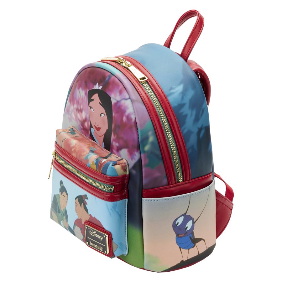 Pop Weasel - Image 3 of Mulan (1998) - Princess Scene Mini Backpack - Loungefly - Bags, Wallets & Purses - Image - Pop Weasel