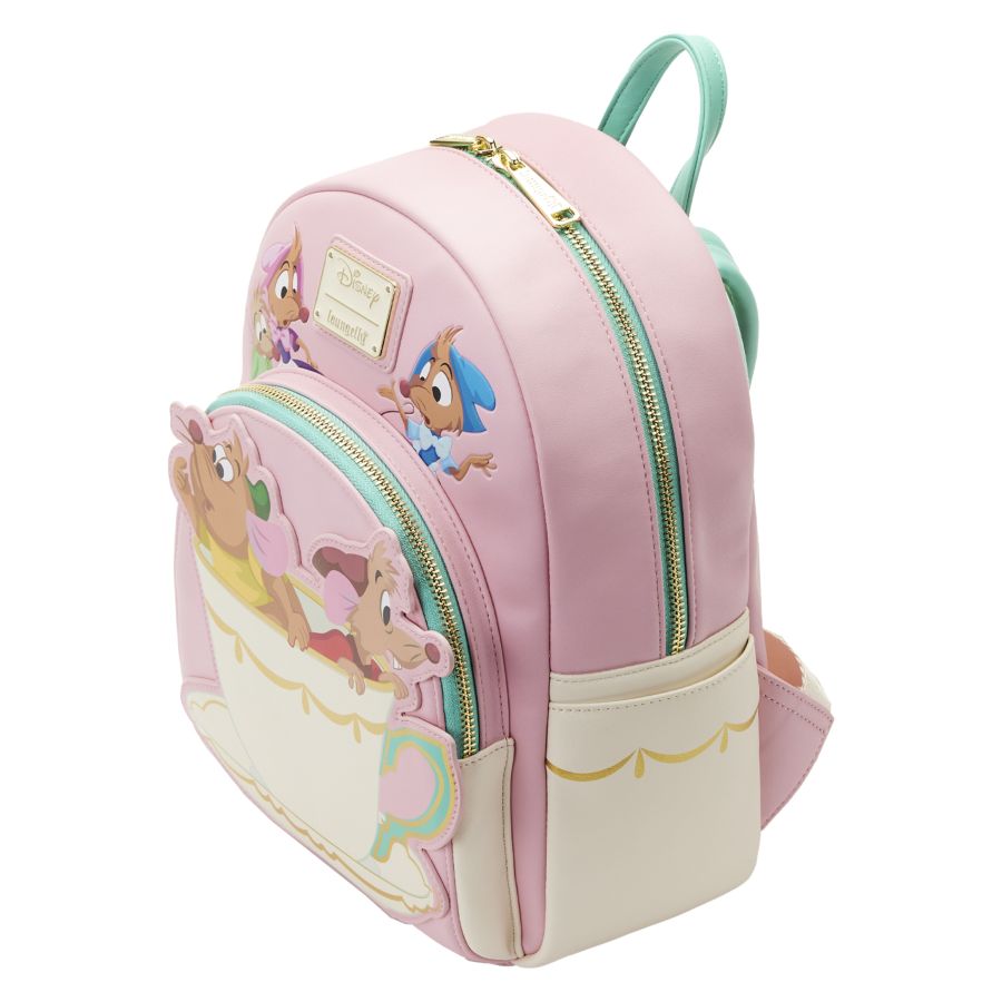 Pop Weasel - Image 3 of Cinderella (1950) - Mice Teacup Mini Backpack - Loungefly - Bags, Wallets & Purses - Image - Pop Weasel