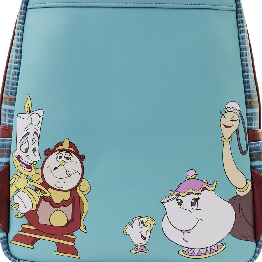 Pop Weasel - Image 5 of Beauty and the Beast (1991) - Library Scene Mini Backpack - Loungefly - Bags, Wallets & Purses - Image - Pop Weasel