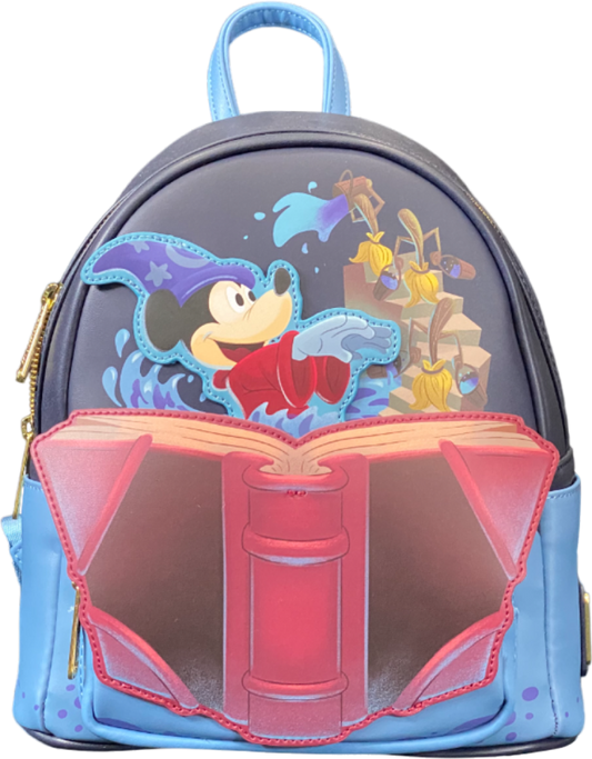 Pop Weasel Image of Fantasia - Sorcerer Mickey Mini Backpack RS - Loungefly