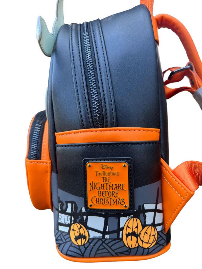 Pop Weasel - Image 3 of The Nightmare Before Christmas - Zero Pumpkin US Exclusive Backpack [RS] - Loungefly