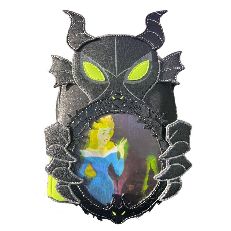 Pop Weasel Image of Sleeping Beauty - Maleficent Dragon US Exclusive Lenticular Mini Backpack [RS] - Loungefly - Bags, Wallets & Purses - Image - Pop Weasel