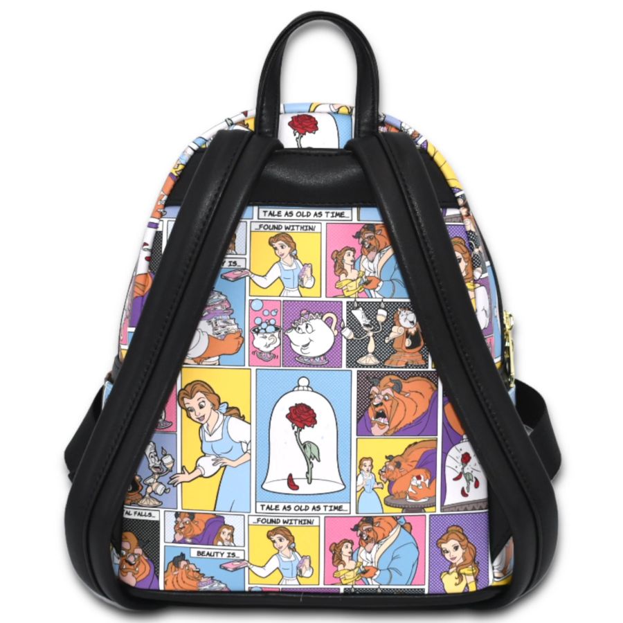 Beauty and the Beast (1991) - Comic Strip US Exclusive Mini Backpack [RS] - Loungefly - Bags, Wallets & Purses - Image - Pop Weasel