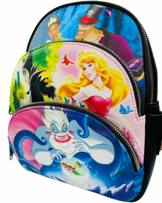 Pop Weasel - Image 2 of Disney - Good Vs Evil Scene Backpack [RS] - Loungefly