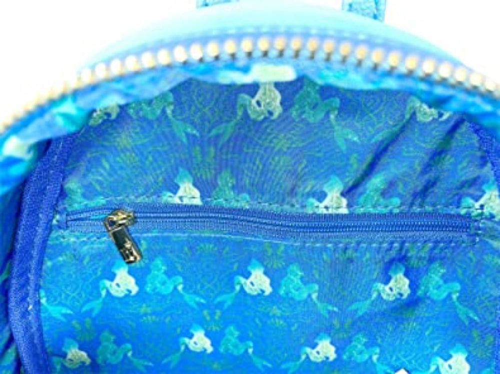 Pop Weasel - Image 5 of Little Mermaid (1989) - Wave Scenic US Exclusive Mini Backpack [RS] - Loungefly - Bags, Wallets & Purses - Image - Pop Weasel