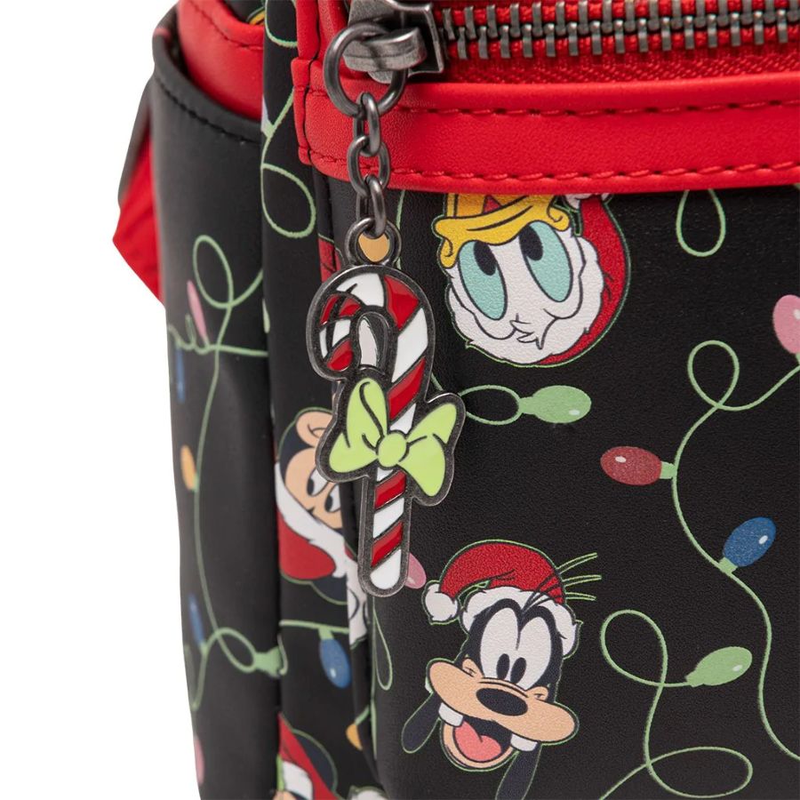 Pop Weasel - Image 5 of Disney - Mickey & Friends Christmas Lights US Exclusive Backpack [RS] - Loungefly - Bags, Wallets & Purses - Image - Pop Weasel