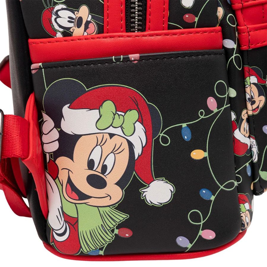 Pop Weasel - Image 7 of Disney - Mickey & Friends Christmas Lights US Exclusive Backpack [RS] - Loungefly - Bags, Wallets & Purses - Image - Pop Weasel