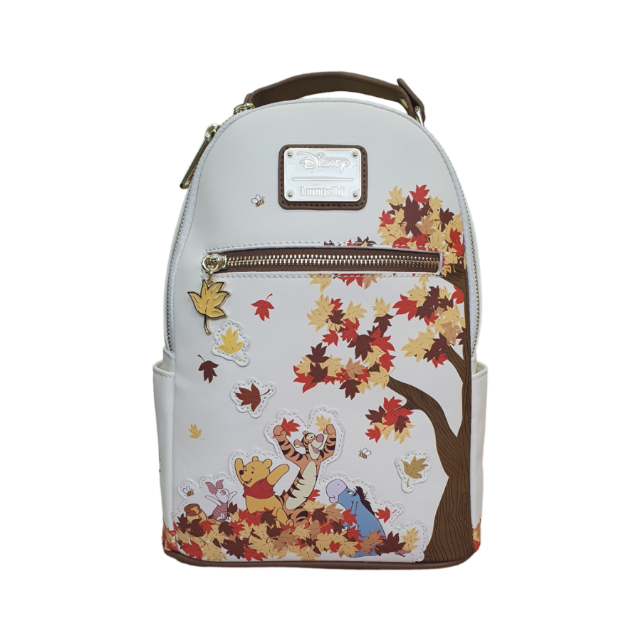 Pop Weasel Image of Winnie the Pooh - Fall Scene US Exclusive Mini Backpack [RS] - Loungefly - Bags, Wallets & Purses - Image - Pop Weasel