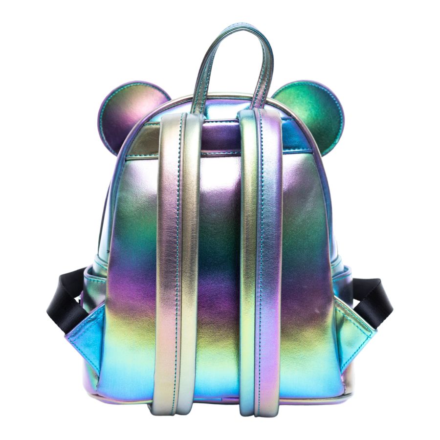 Pop Weasel - Image 6 of Disney - Mickey Mouse Oil Slick US Exclusive Mini Backpack [RS] - Loungefly - Bags, Wallets & Purses - Image - Pop Weasel