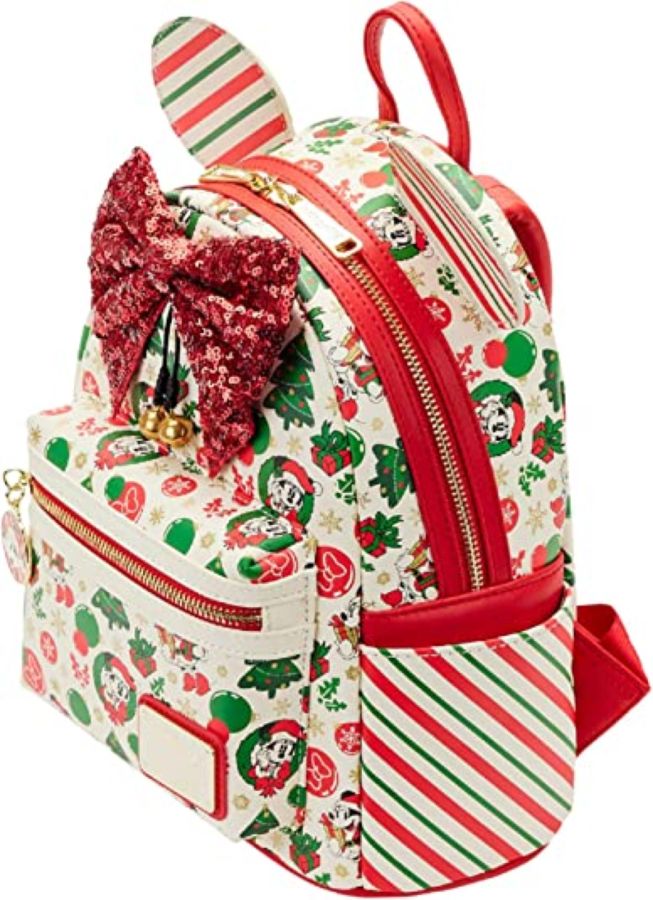 Pop Weasel - Image 3 of Disney - Minnie Clause Mini Backpack [RS] - Loungefly - Bags, Wallets & Purses - Image - Pop Weasel