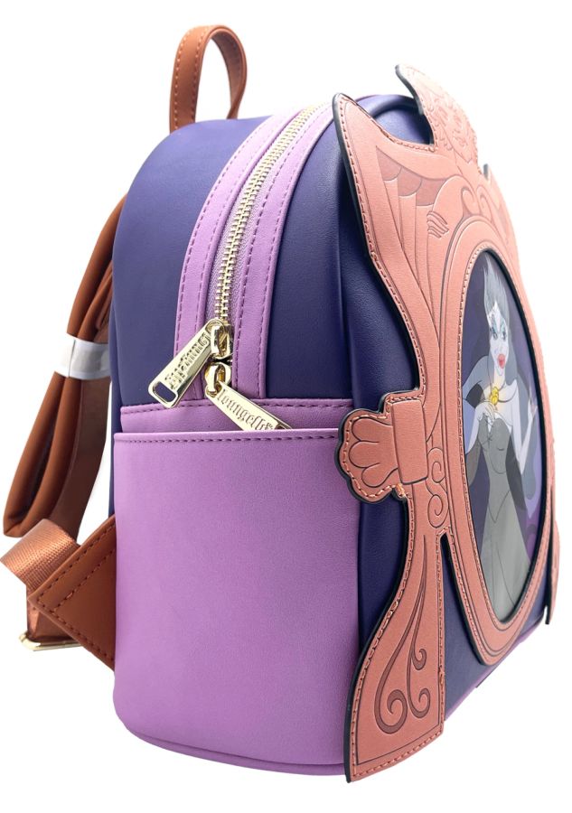 Pop Weasel - Image 3 of The Little Mermaid (1989) - Ursula Mirror US Exclusive Mini Backpack [RS] - Loungefly - Bags, Wallets & Purses - Image - Pop Weasel