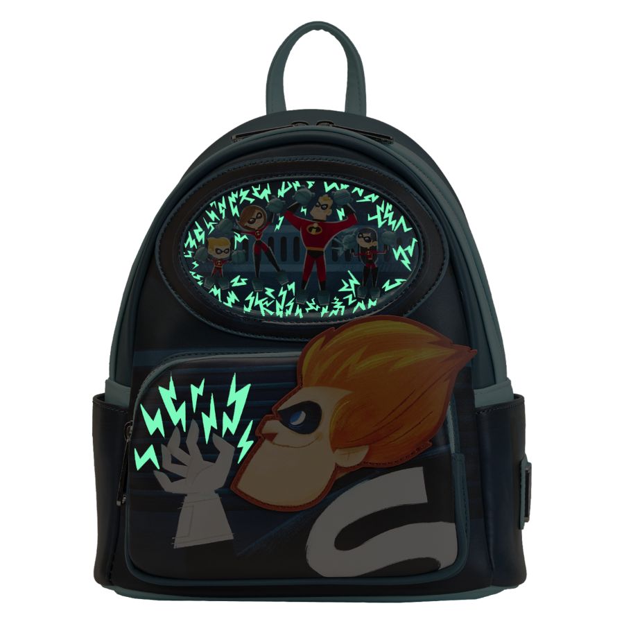 Pop Weasel - Image 2 of The Incredibles Syndrome Glow Mini Backpack - Loungefly - Bags, Wallets & Purses - Image - Pop Weasel