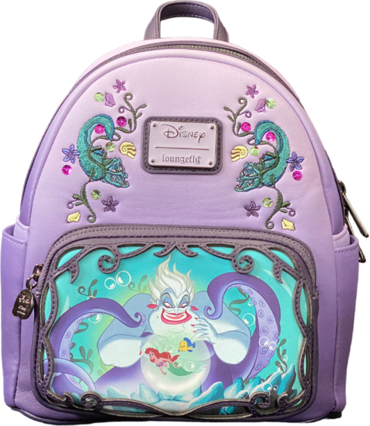 Pop Weasel Image of Disney Villains - Ursula Scene Mini Backpack RS - Loungefly