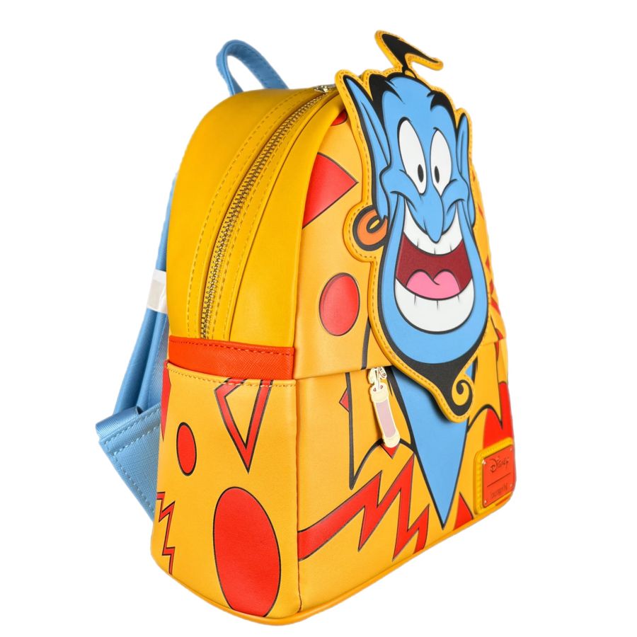 Pop Weasel - Image 3 of Aladdin (1992) - Vacation Genie US Exclusive Cosplay Mini Backpack [RS] - Loungefly - Bags, Wallets & Purses - Image - Pop Weasel