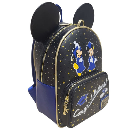 Disney - Mickey & Minnie Graduation US Exclusive Mini Backpack [RS] - Loungefly