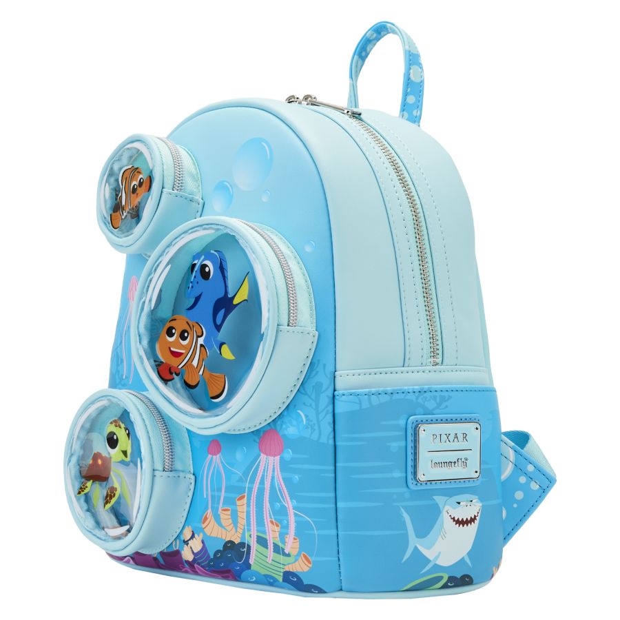 Pop Weasel - Image 2 of Finding Nemo 20th Anniversary - Bubble Pockets Mini Backpack - Loungefly - Bags, Wallets & Purses - Image - Pop Weasel