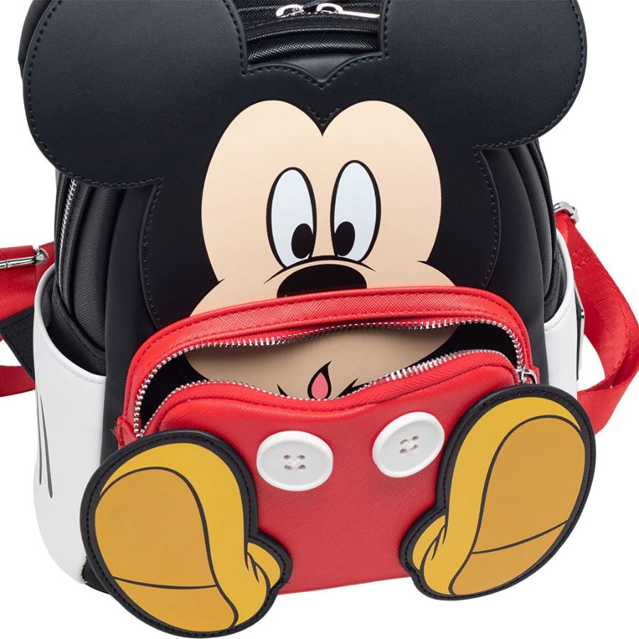 Pop Weasel - Image 5 of Disney - Mickey Mouse Cosplay US Exclusive Mini Backpack [RS] - Loungefly - Bags, Wallets & Purses - Image - Pop Weasel