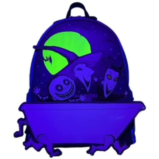 Pop Weasel - Image 2 of The Nightmare Before Christmas - Lock, Shock and Barrel Bathtub US Exclusive Backpack [RS] - Loungefly