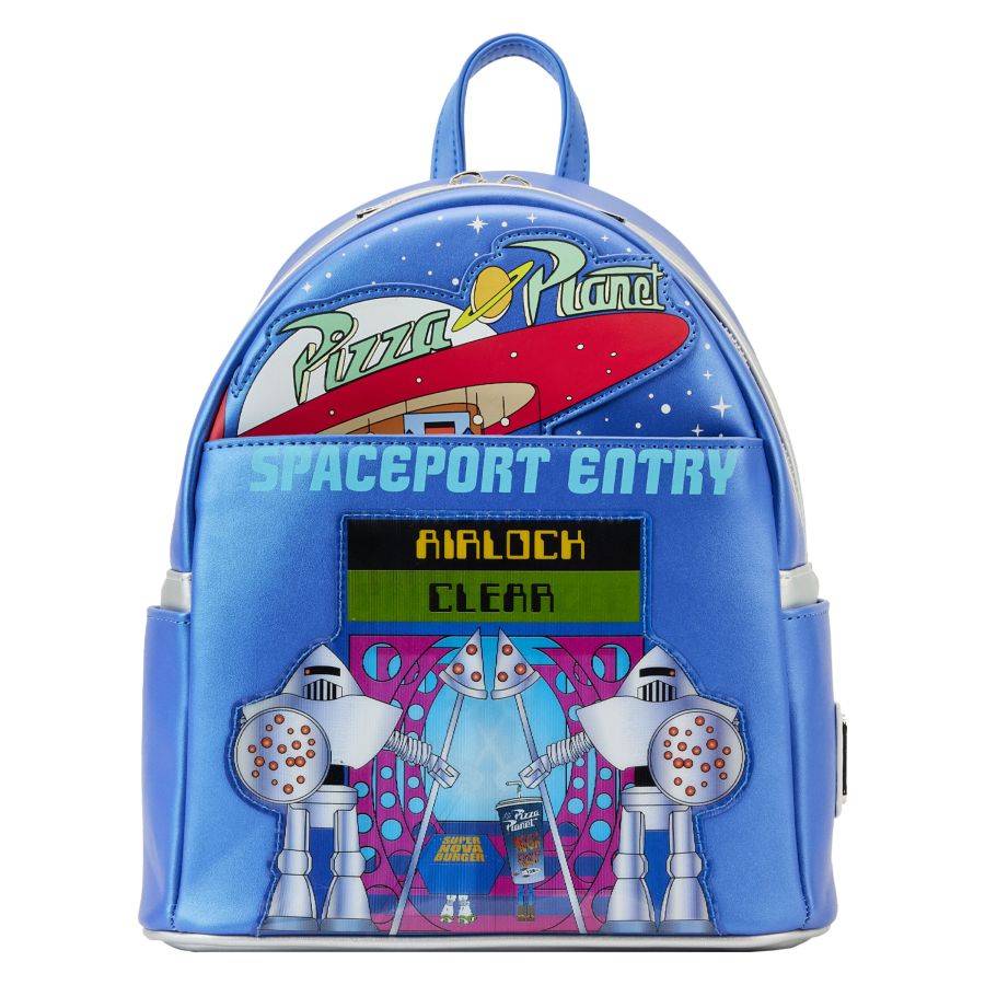 Pop Weasel Image of Toy Story - Pizza Planet Space Entry Mini Backpack - Loungefly - Bags, Wallets & Purses - Image - Pop Weasel