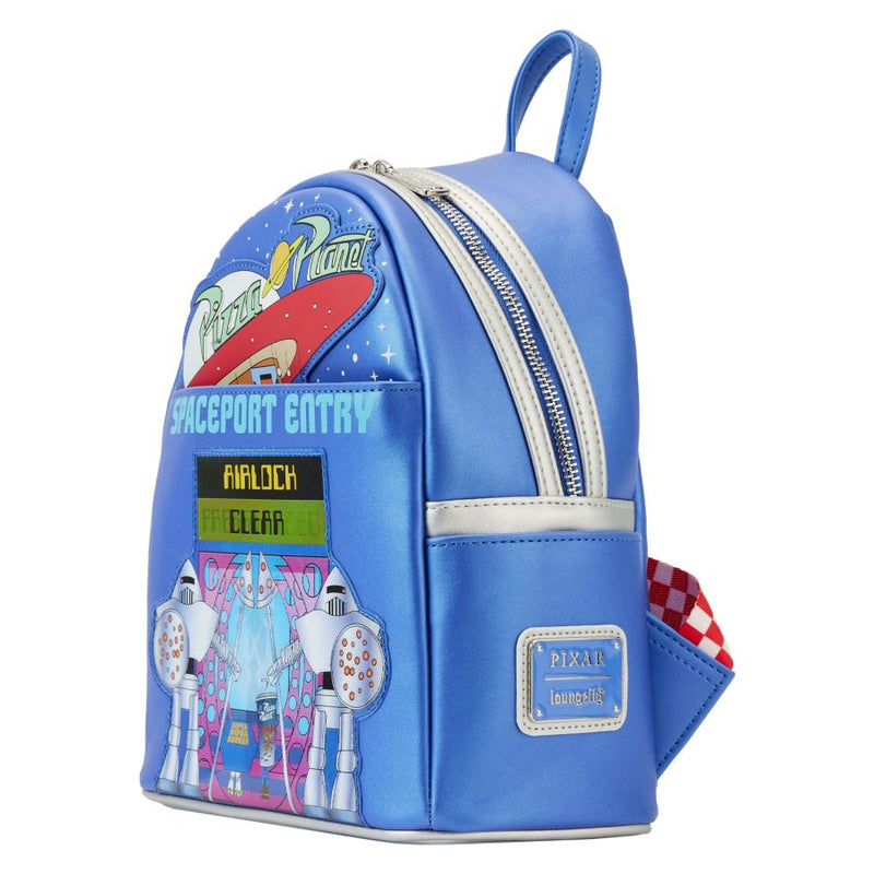 Pop Weasel - Image 3 of Toy Story - Pizza Planet Space Entry Mini Backpack - Loungefly