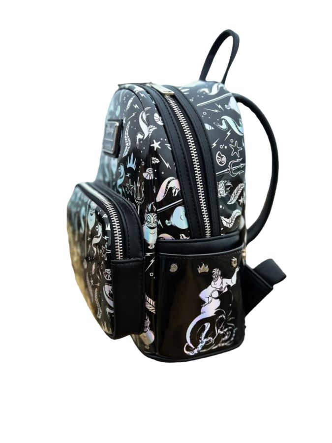 Pop Weasel - Image 2 of Disney Villains - Ursula Iridescent US Exclusive Mini Backpack [RS] - Loungefly - Bags, Wallets & Purses - Image - Pop Weasel