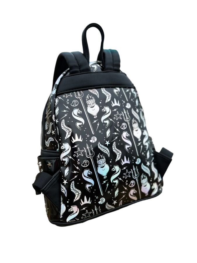 Pop Weasel - Image 3 of Disney Villains - Ursula Iridescent US Exclusive Mini Backpack [RS] - Loungefly - Bags, Wallets & Purses - Image - Pop Weasel