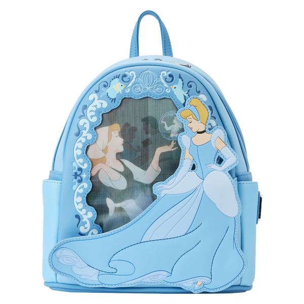 Pop Weasel Image of Cinderella - Princess Lenticular Mini Backpack - Loungefly