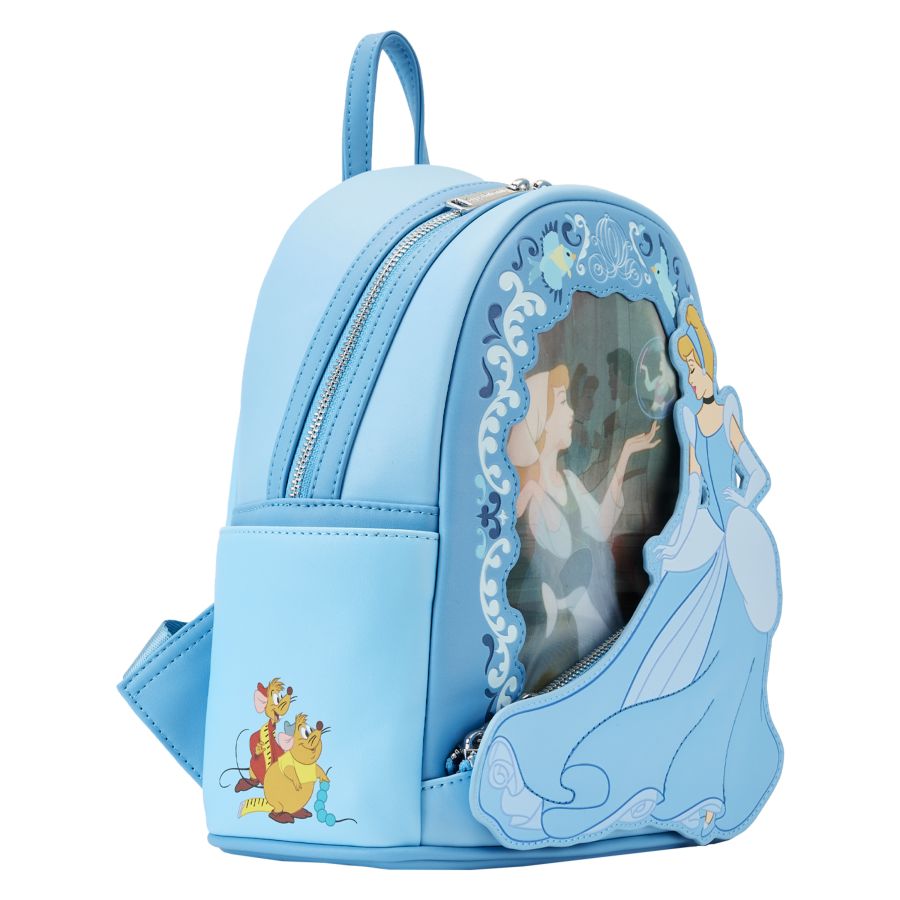 Pop Weasel - Image 5 of Cinderella - Princess Lenticular Mini Backpack - Loungefly - Bags, Wallets & Purses - Image - Pop Weasel