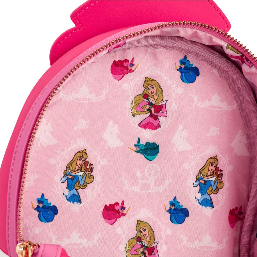 Pop Weasel - Image 5 of Sleeping Beauty - Aurora US Exclusive Cosplay Mini Backpack [RS] - Loungefly - Bags, Wallets & Purses - Image - Pop Weasel