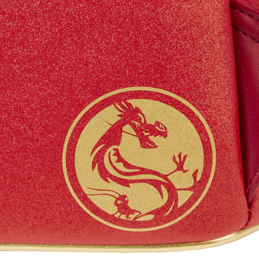 Pop Weasel - Image 5 of Mulan - 25th Anniversary Mushu Glitter Cosplay Mini Backpack - Loungefly - Bags, Wallets & Purses - Image - Pop Weasel