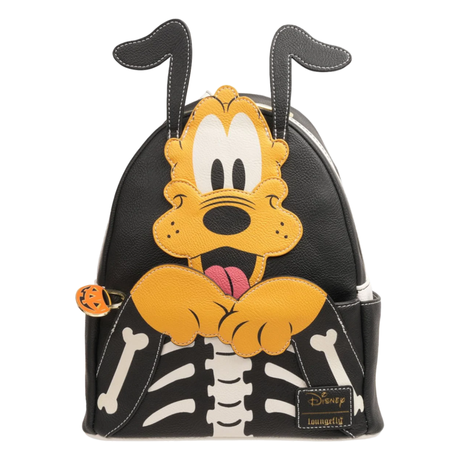 Pop Weasel Image of Disney - Pluto Skellington US Exclusive Cosplay Mini Backpack [RS] - Loungefly - Bags, Wallets & Purses - Image - Pop Weasel