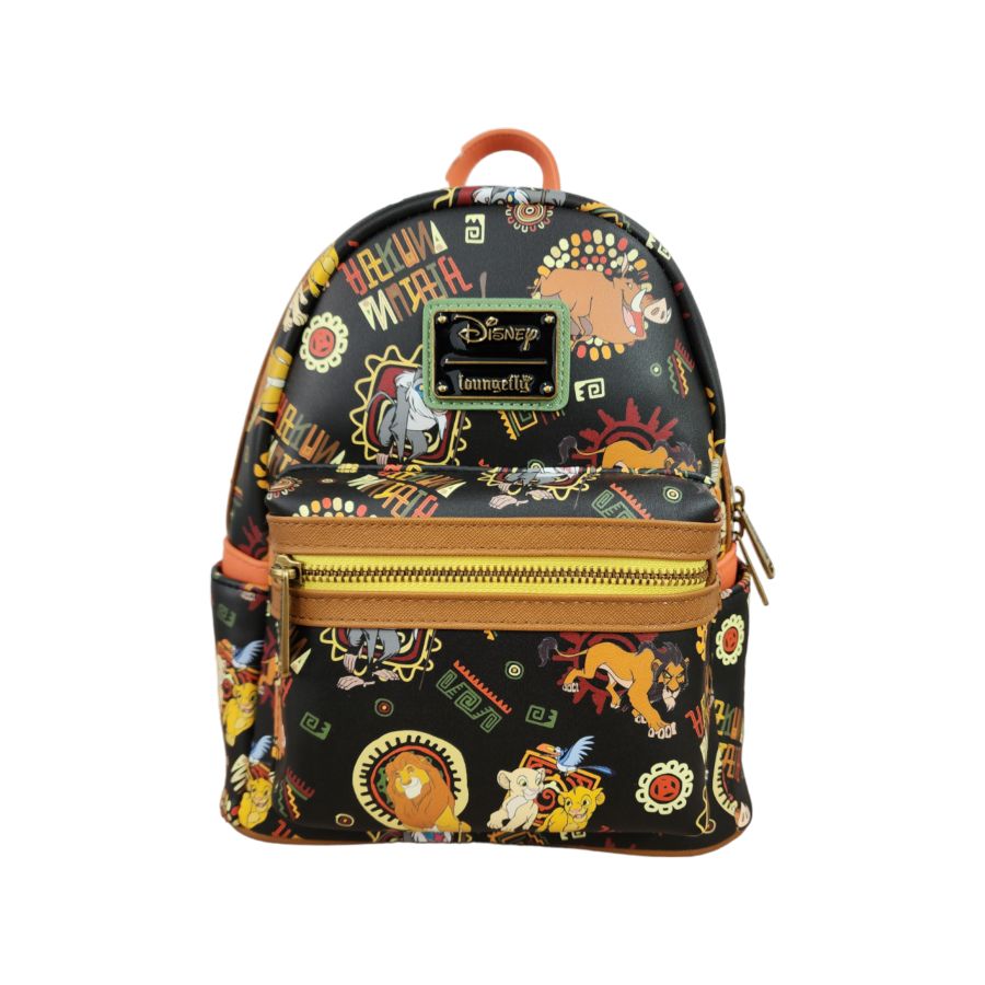 Pop Weasel - Image 2 of Lion King (1994) - Art Print US Exclusive Mini Backpack [RS] - Loungefly - Bags, Wallets & Purses - Image - Pop Weasel