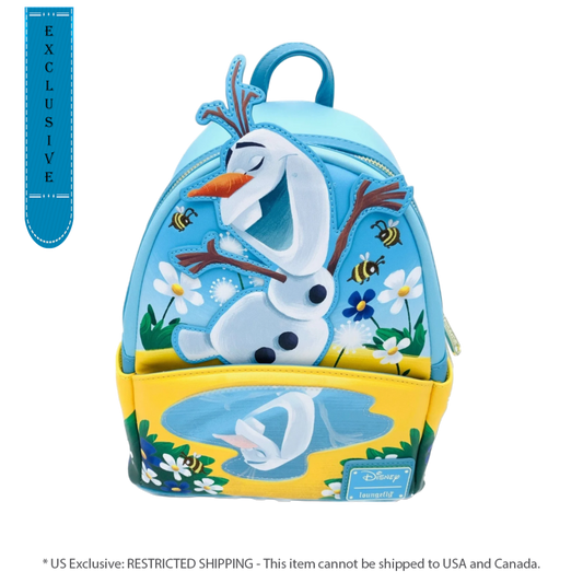 Pop Weasel Image of Frozen - Olaf In Summer Scene US Exclusive Mini Backpack [RS] - Loungefly