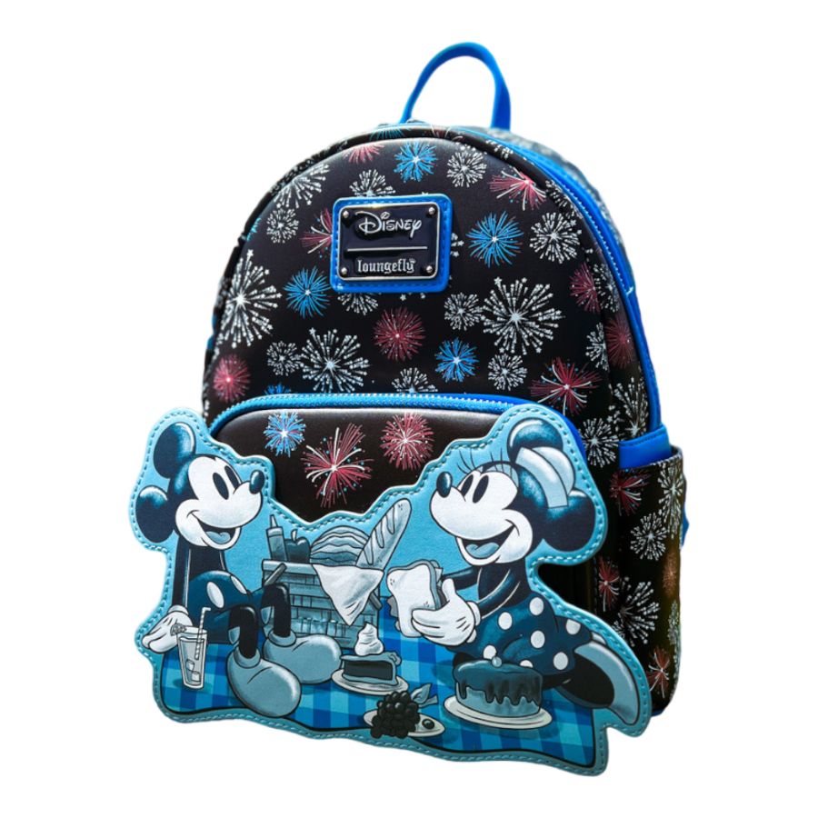 Pop Weasel - Image 3 of Disney - Mickey & Minnie Summer Picnic US Exclusive Mini Backpack [RS] - Loungefly - Bags, Wallets & Purses - Image - Pop Weasel