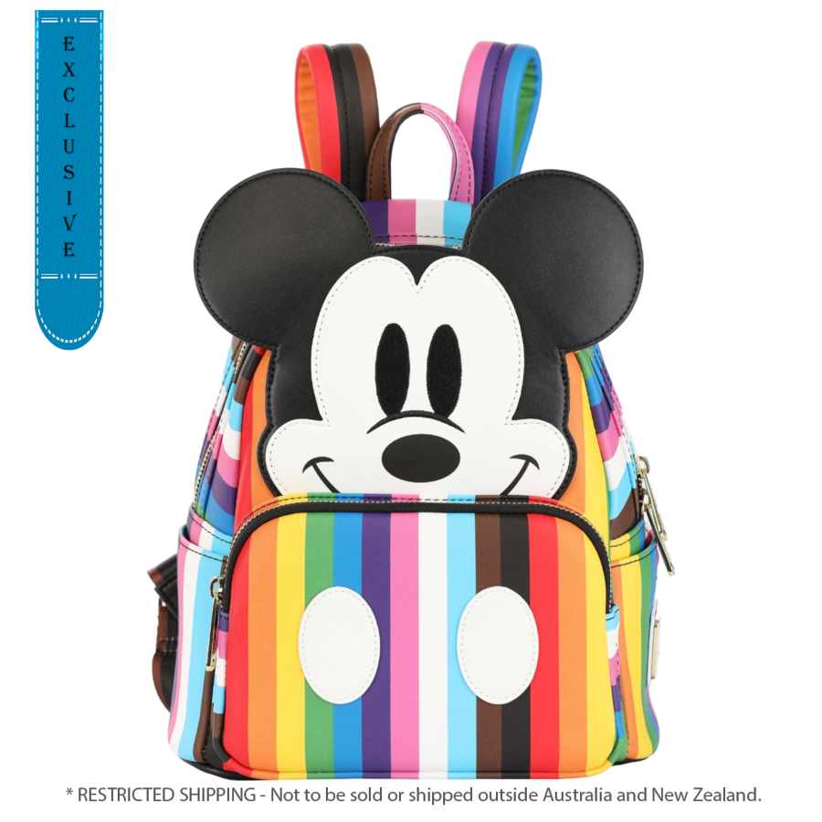 Pop Weasel Image of Disney - Mickey Pride US Exclusive Cosplay Mini Backpack [RS] - Loungefly - Bags, Wallets & Purses - Image - Pop Weasel